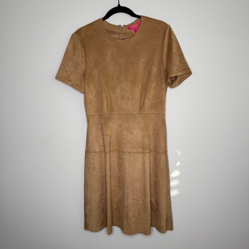 Catherine Malandrino Tan Mini Dress